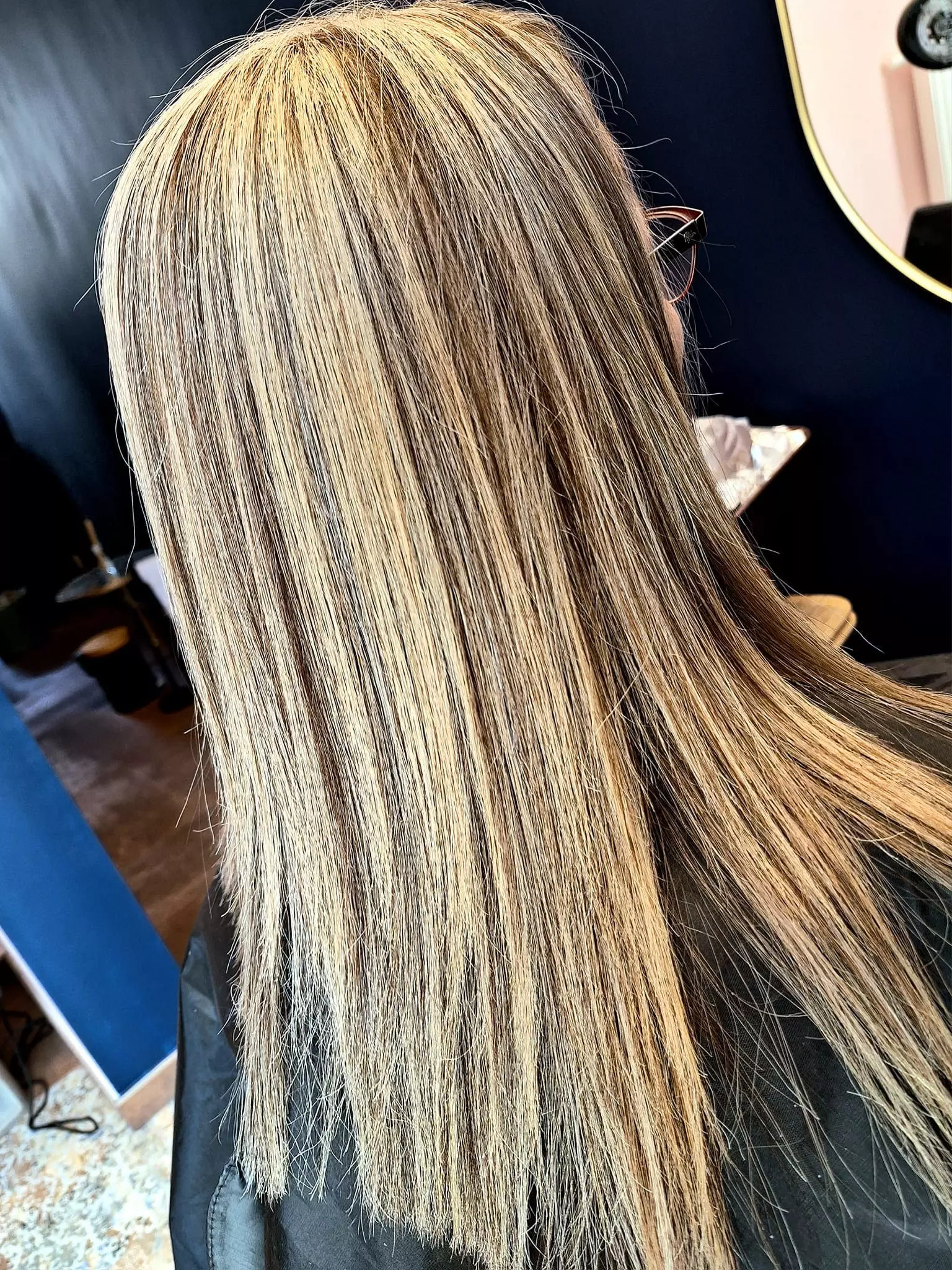 balayage après - Just'in Hair